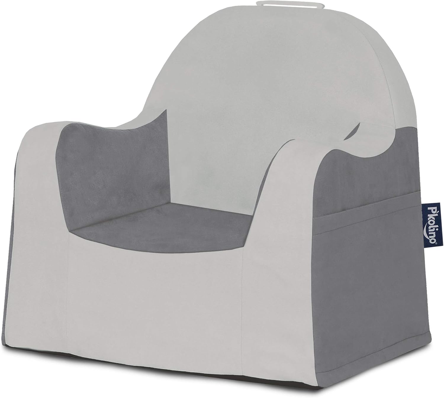 Get Discount 70% Price P'Kolino Grey Little Reader Chair Dark