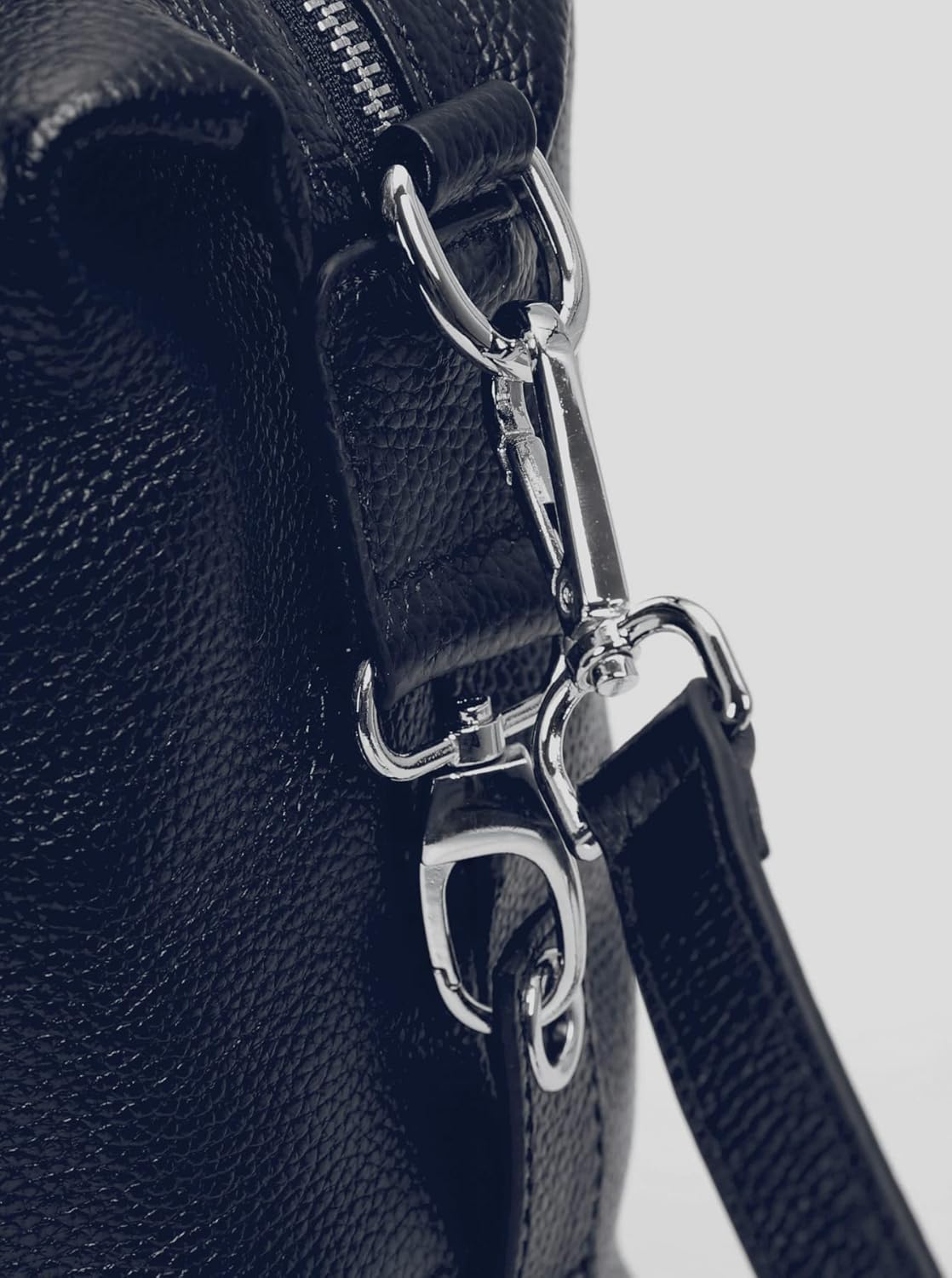 HESHE Womens Genuine Leather Purse Satchel Tote Bags Ladies Real Leather Bags Crossbody Handbags - Image 8