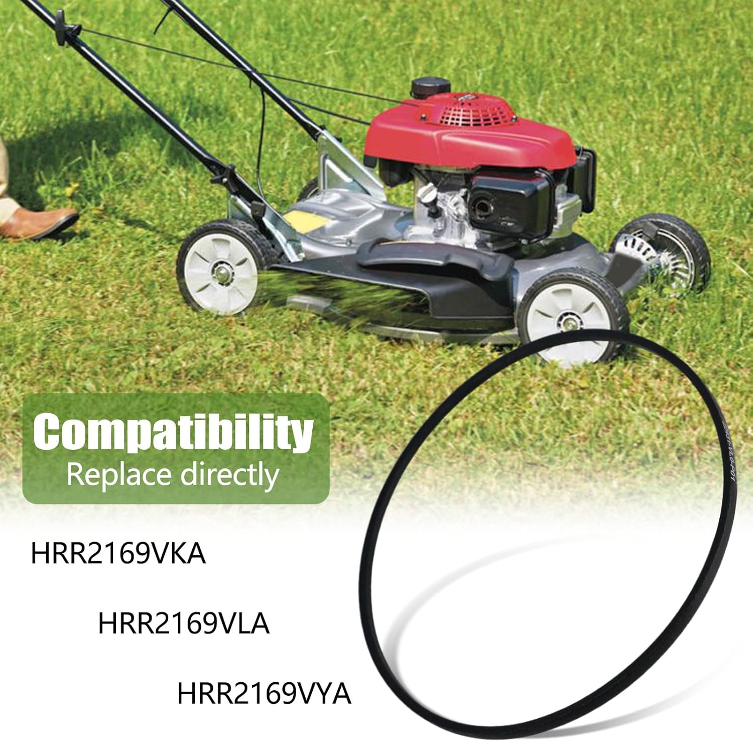 Drive V-Belt Fit for Honda HRR2169VKA HRR2169VLA HRR2169VYA Lawn Mower