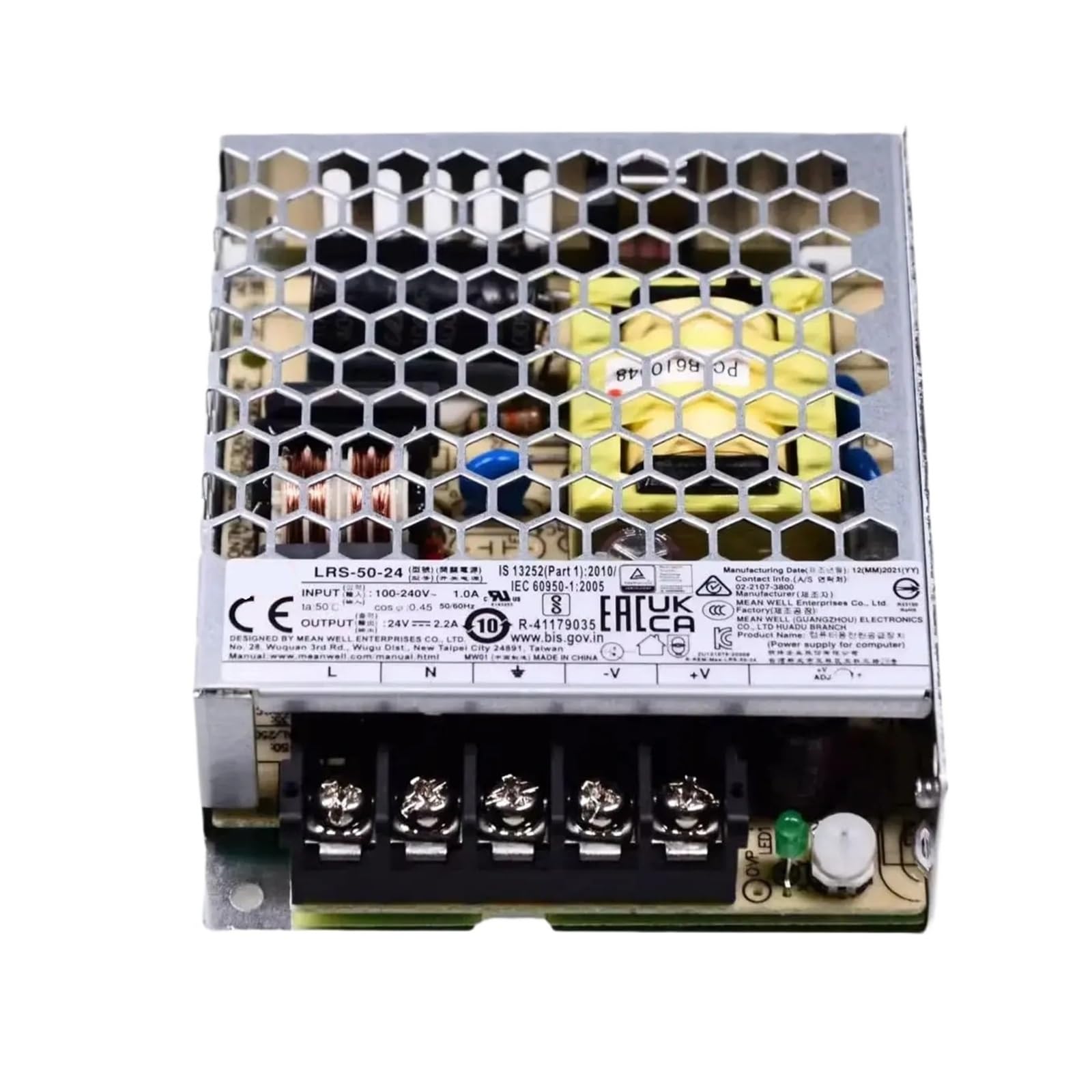 LEOTNNDQ LRS-50-48 50w 48v DC Power Supply LRS-50-48