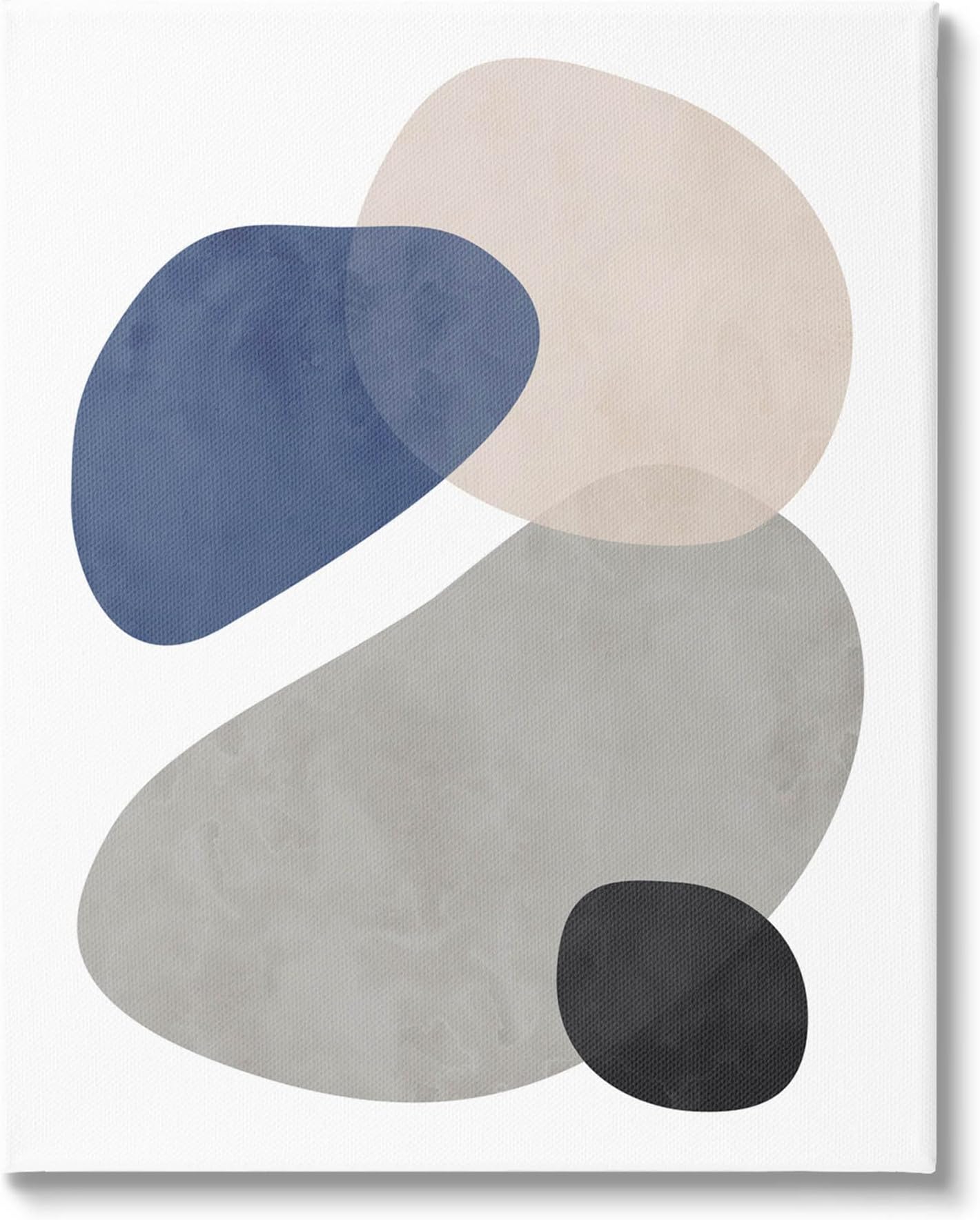 Stupell Industries Layered Minimal Oblong Forms Canvas Wall Art, Design by Brandon Wong