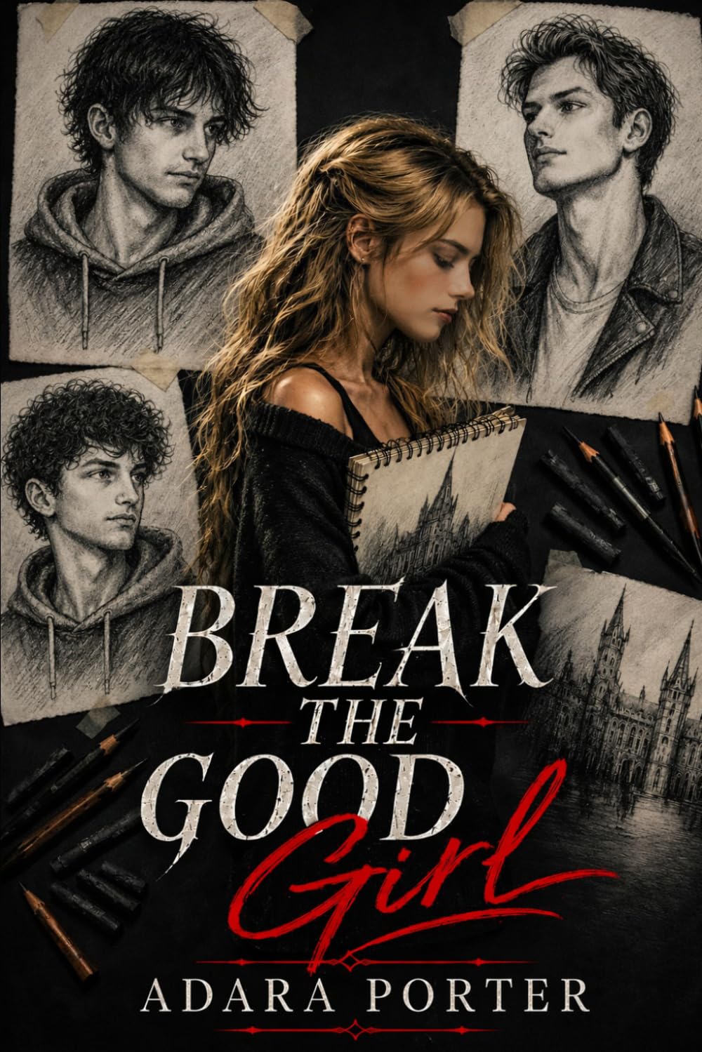 Break The Good Girl: A Polyamorous Dark Romance With Bullies, Bad Boys and Good Girls (The Secret Society of Polyamorous Bad Boys)