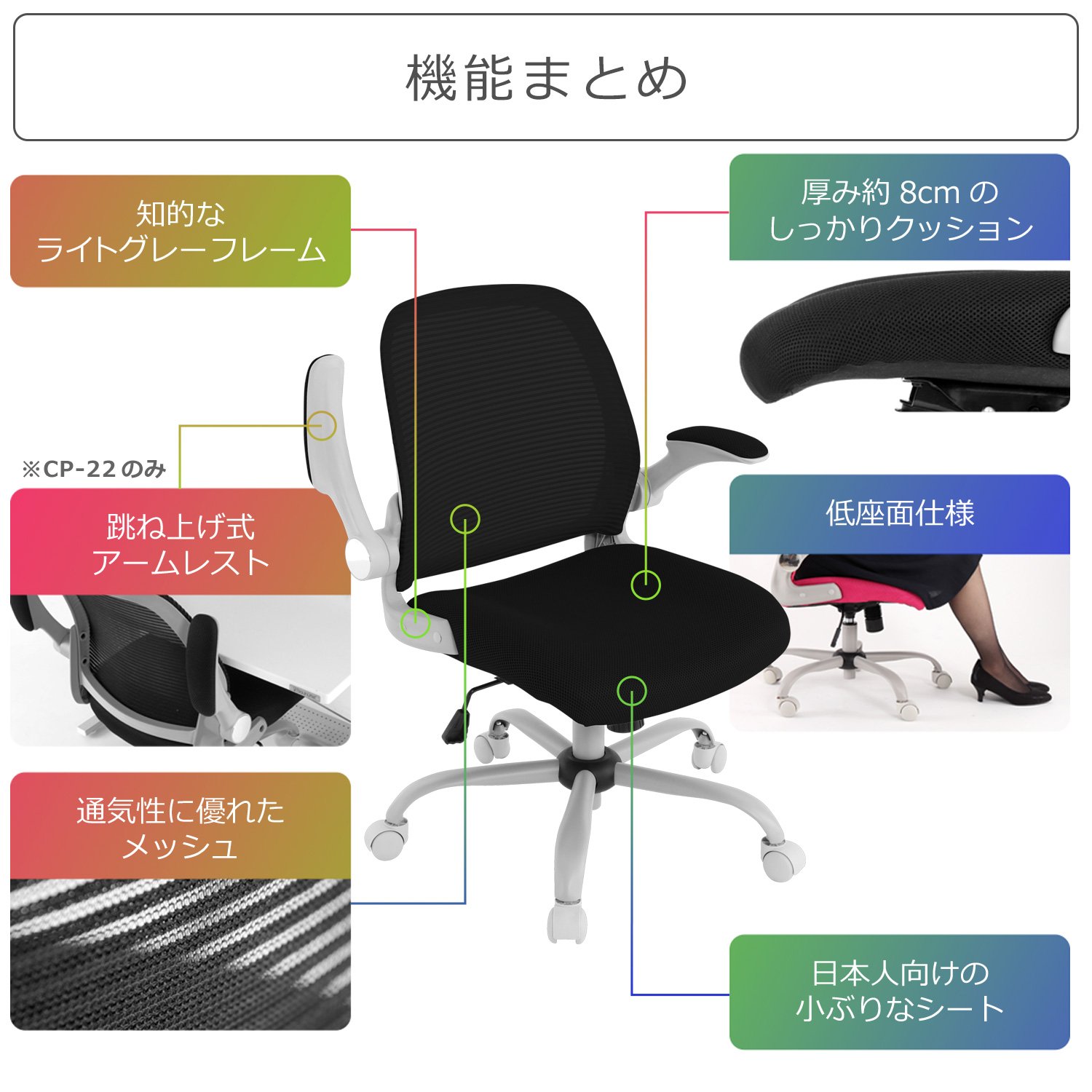 【未使用】Bauhutte バウヒュッテ 事務椅子の決定版 デスクチェア The・ジム CP-22-BK Amazon.co.jp: Bauhutte (バウヒュッテ) 事務椅子の決定版 デスク