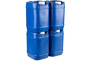 5-Gallon Stackable Water Storage Containers: Essential for Emergencies and Outdoor Adventures