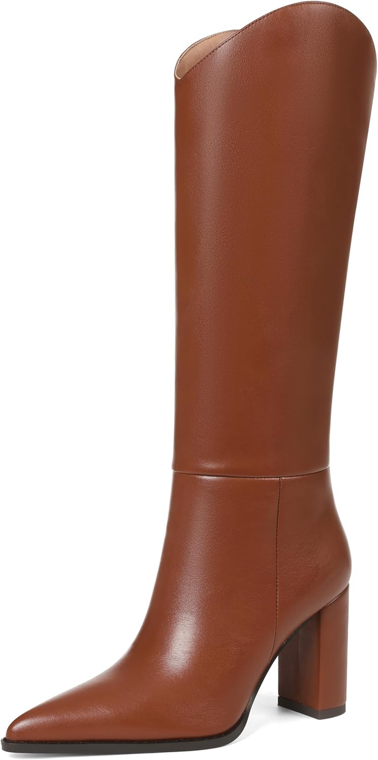 SaraIris Women's Knee High Boots - Comfortable Casual Design