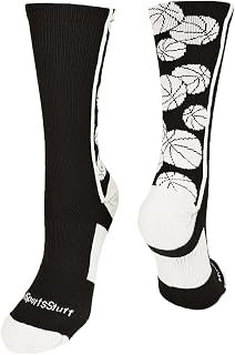 MadSportsStuff Crazy Basketball Logo Crew Socks (Multiple Colors) Price In India