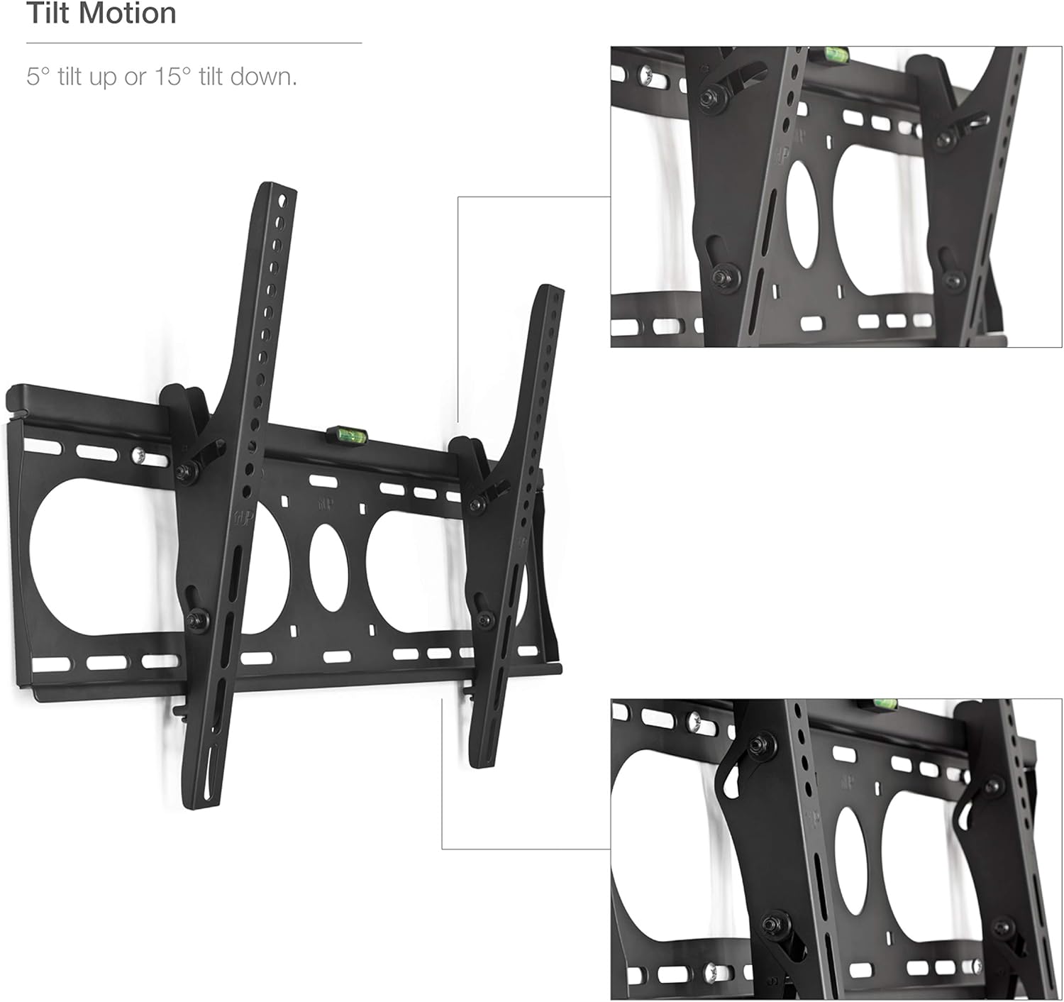 Blасk Frіdау - 40% оƒƒ Expert Connect | TV Wall Mount Bracket for 37-82 Inch LED, LCD, OLED and Plasma Flat Screen TVs | Max VESA Patterns 600x400mm | Up to 165lbs, Black (TMRB70)