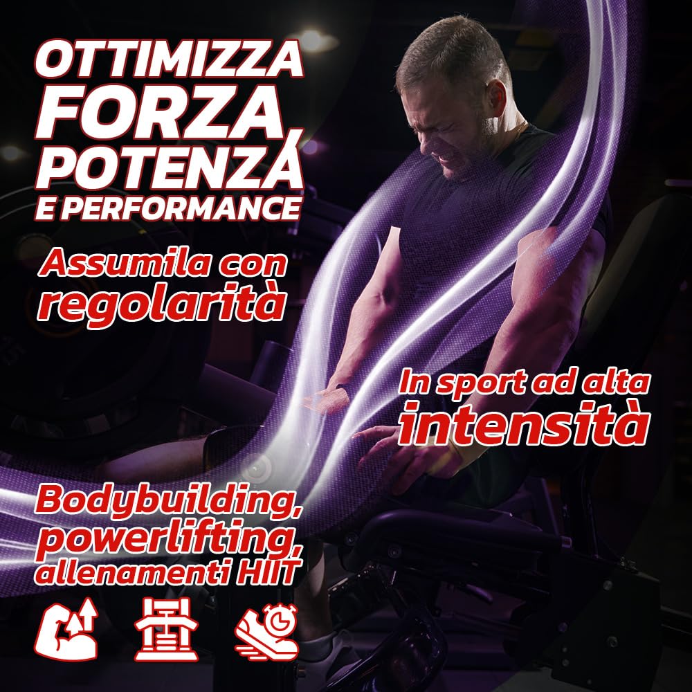 PROLABS– Creatina Monoidrata Creatine PURE, 210 Compresse x 1000mg 100% Purissima, Creatina Monoidrato Supporta Forza e Performance Sport Alta Intensità, Integratore Alimentare Vegan anche Pre Workout
