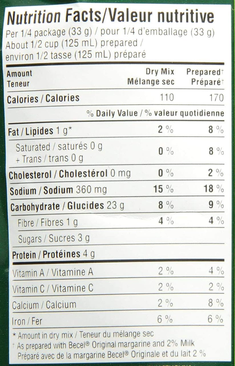 Knorr Sidekicks Fettucine Alfredo Pasta 133g/4.7oz, 8-Pack {Imported from Canada}