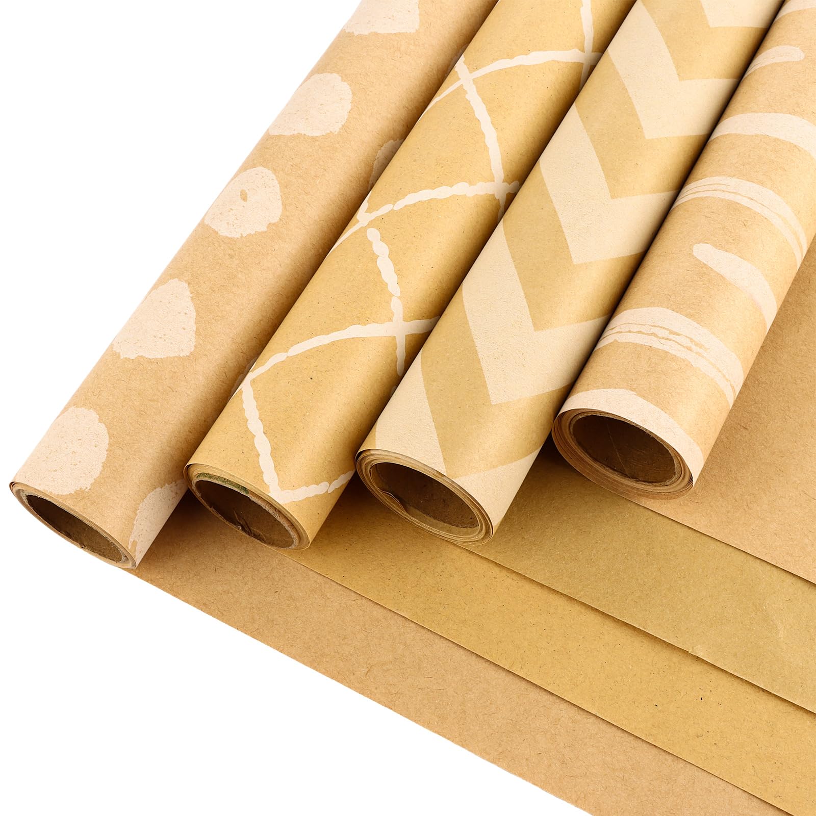Wrapping Paper Set of 4 Rolls