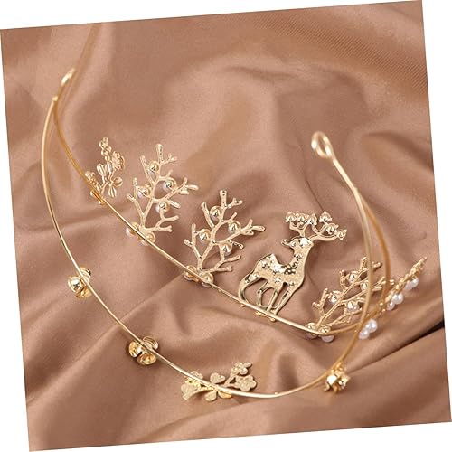 Miniatura 9 de FOMIYES Rhinestone Headbands for Women Rhinestone Tiaras and Crowns Girl Santa Outfit Holiday Headband Disfraz De Santa Claus Para Adulto Creative