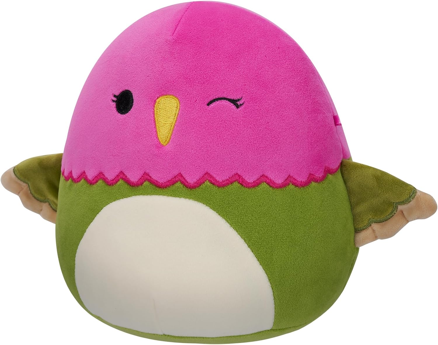 Squishmallows Original 7.5-Inch - Na'lma The Pink and Green Winking Hummingbird - Image 7