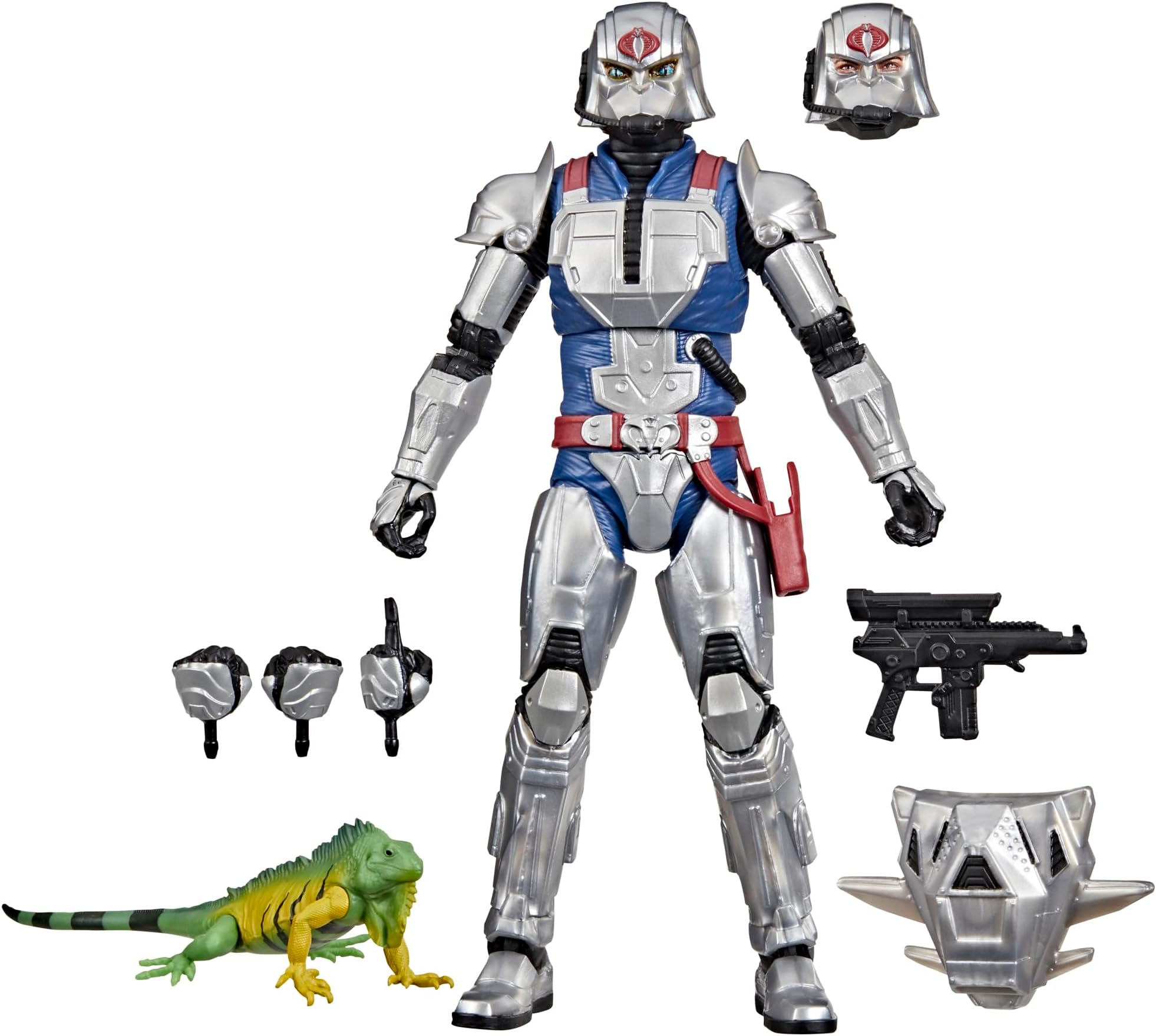 Classified Series #168, Cobra Commander with Combat Armor, Collectible 6 Inch Action Figure with 7 Accessories