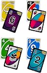 Mattel Games UNO FLIP! Card Game in Storage & Travel Tin, Color Blind Accessible Deck for Kids, Adults & Family Nights & Parties
