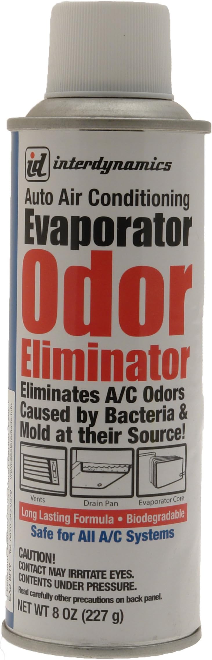 A/C PRO OE-1 Evaporator Odor Eliminator-8 oz.