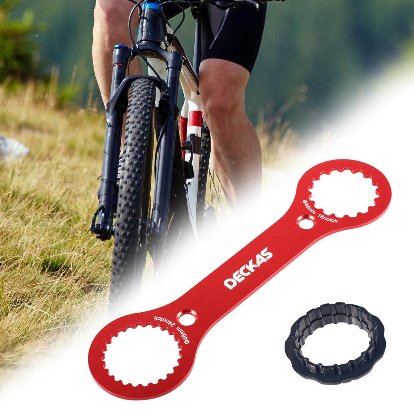 Lithyc Chiave per Movimento Centrale Per Bicicletta,Strumento per Chiave,Chiave per Guarnitura per Mtb,Attrezzi Bici,Adatto per Dub/Tl-Fc32 / Tl-Fc25 / Tl-Fc24, per La Riparazione di Biciclette