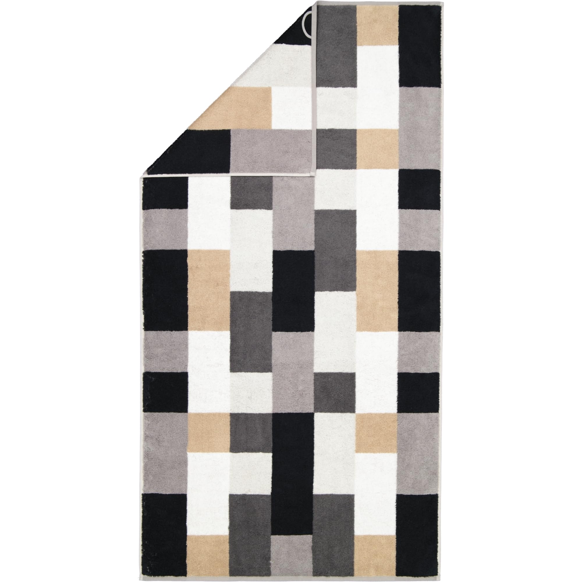 Cawö Handtücher Shades Karo 6236 Stein - 77