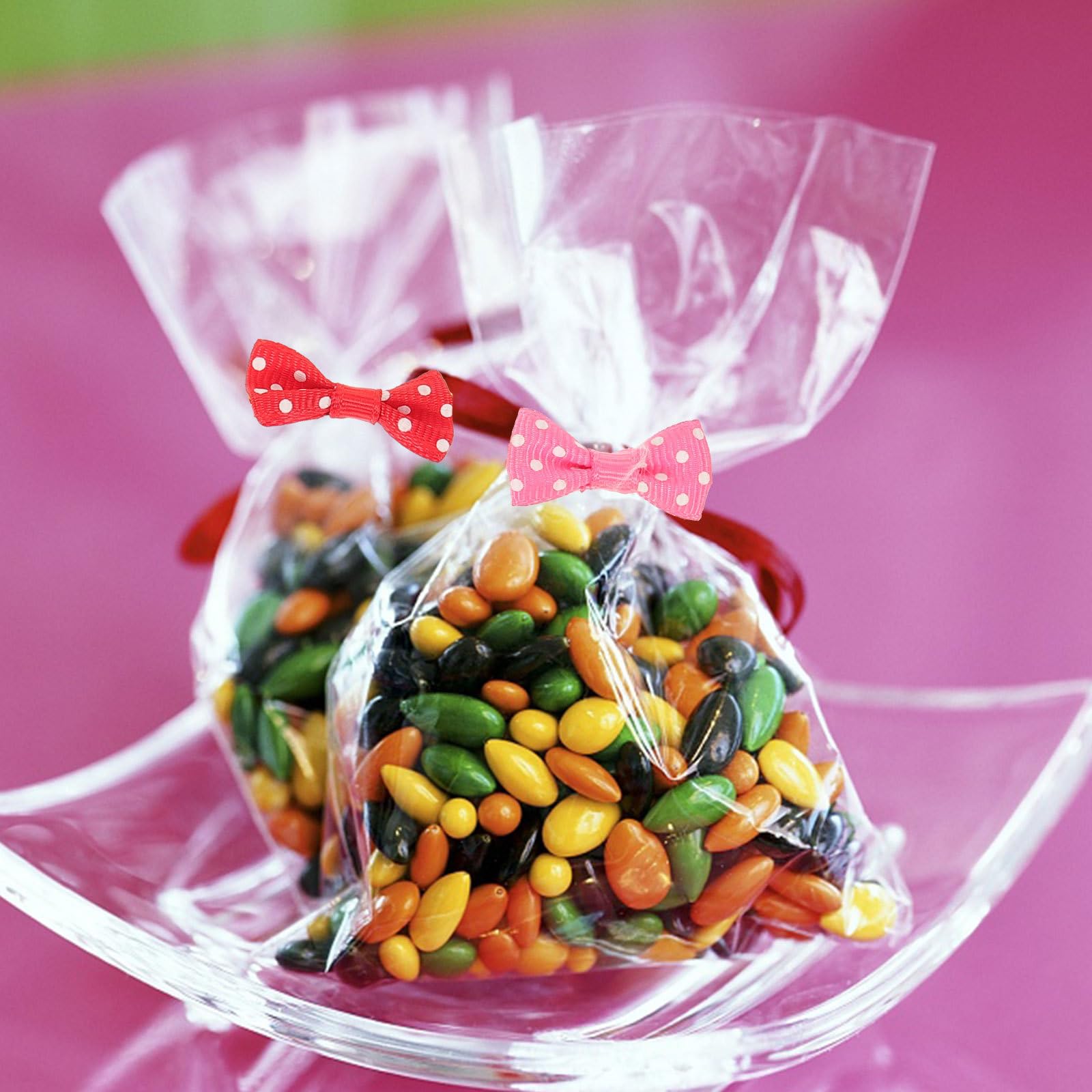 ワイヤー メタリック ツイストタイ パーティー キャンディ バッグ包装