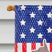 Vista 1040 de Caroline's Treasures BB4243GF Bandera de jardín con texto en inglés «Merry Christmas» con texto en inglés «Merry Christmas», bandera decorativa