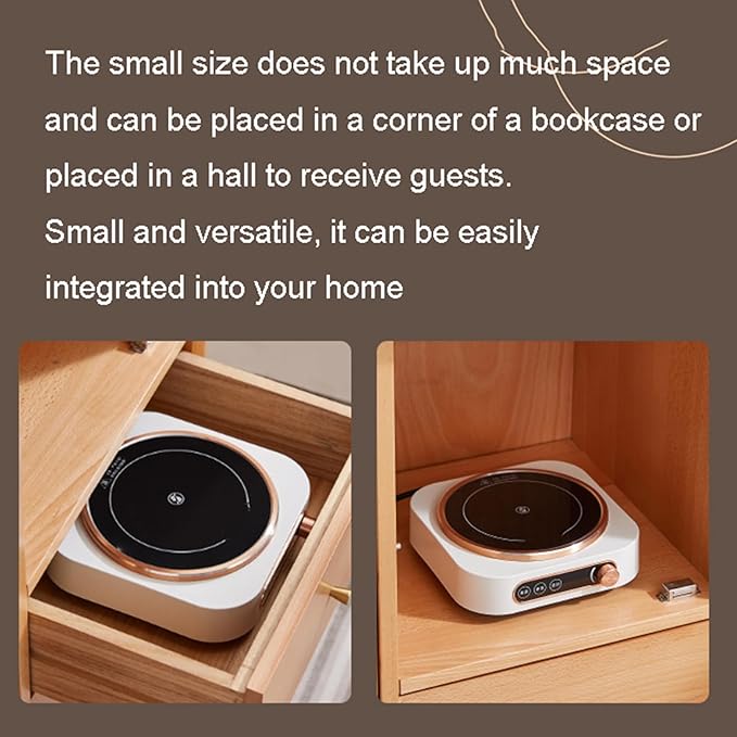 Estufa Vitrocerámica 1 Puesto 19.5 cm Eléctrica 110V miniatura 5