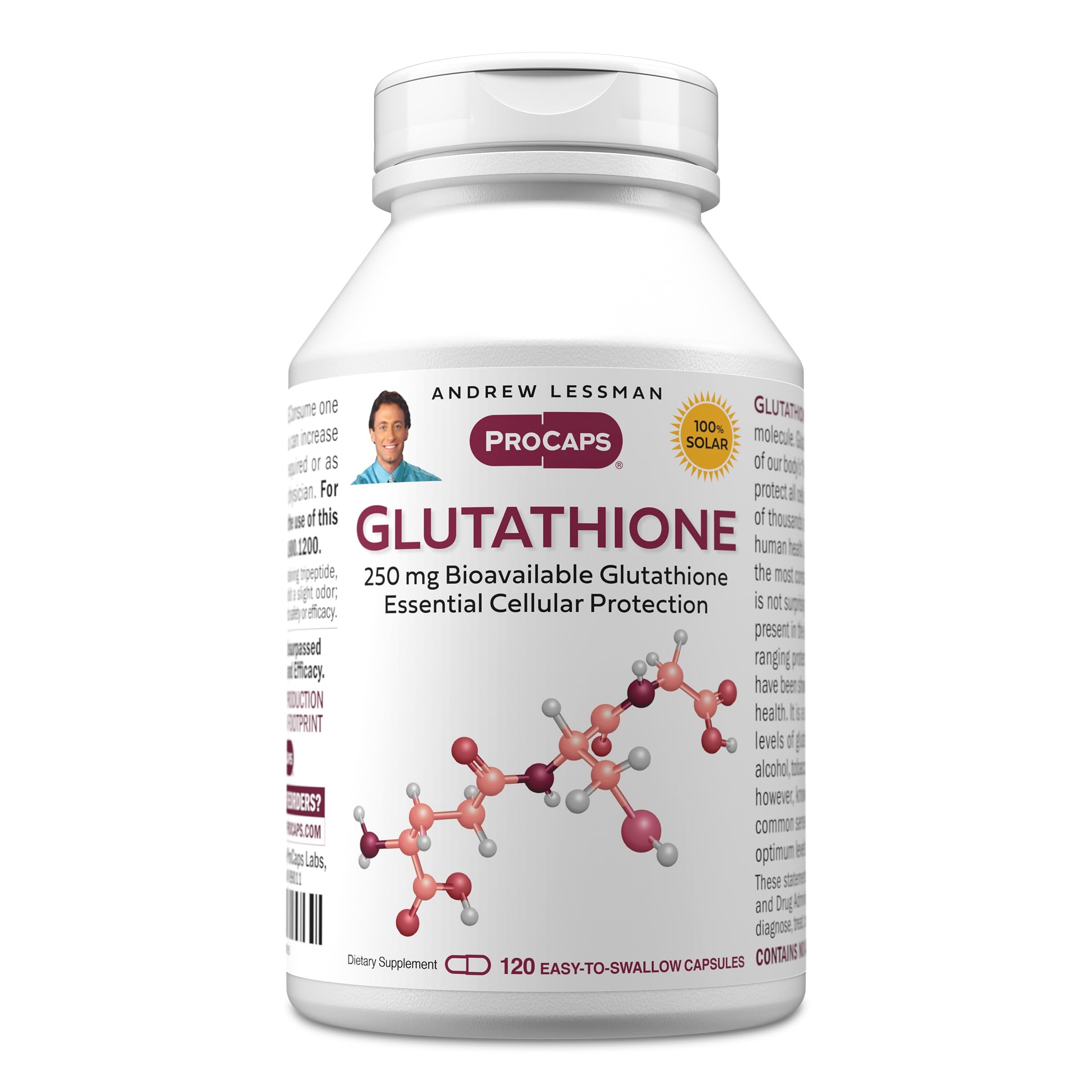 glutathione andrew lessman Amazon.com: ANDREW LESSMAN Glutatión 250 mg - 120 Cápsulas