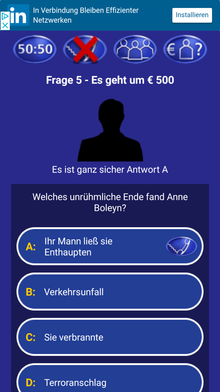 Quiz Fragen Von Wer Wird Millionär Million Quiz (Wer wird Millionär?):Amazon.de:Appstore for Android