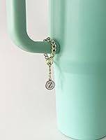 Vista 33 de Tovly 2PCS Stanley Cup Accessories Letter Charms Name ID Initial Letter Handle Personalized Charm For Stanley Tumbler