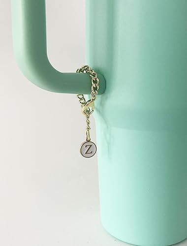 Miniatura 33 de Tovly 2PCS Stanley Cup Accessories Letter Charms Name ID Initial Letter Handle Personalized Charm For Stanley Tumbler