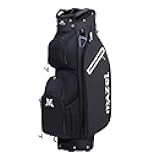 Golf Cart Bag with 7-Way Full Length Dividers Top and 9 Pockets,Lightweight Golf Club Bag for Men & Women