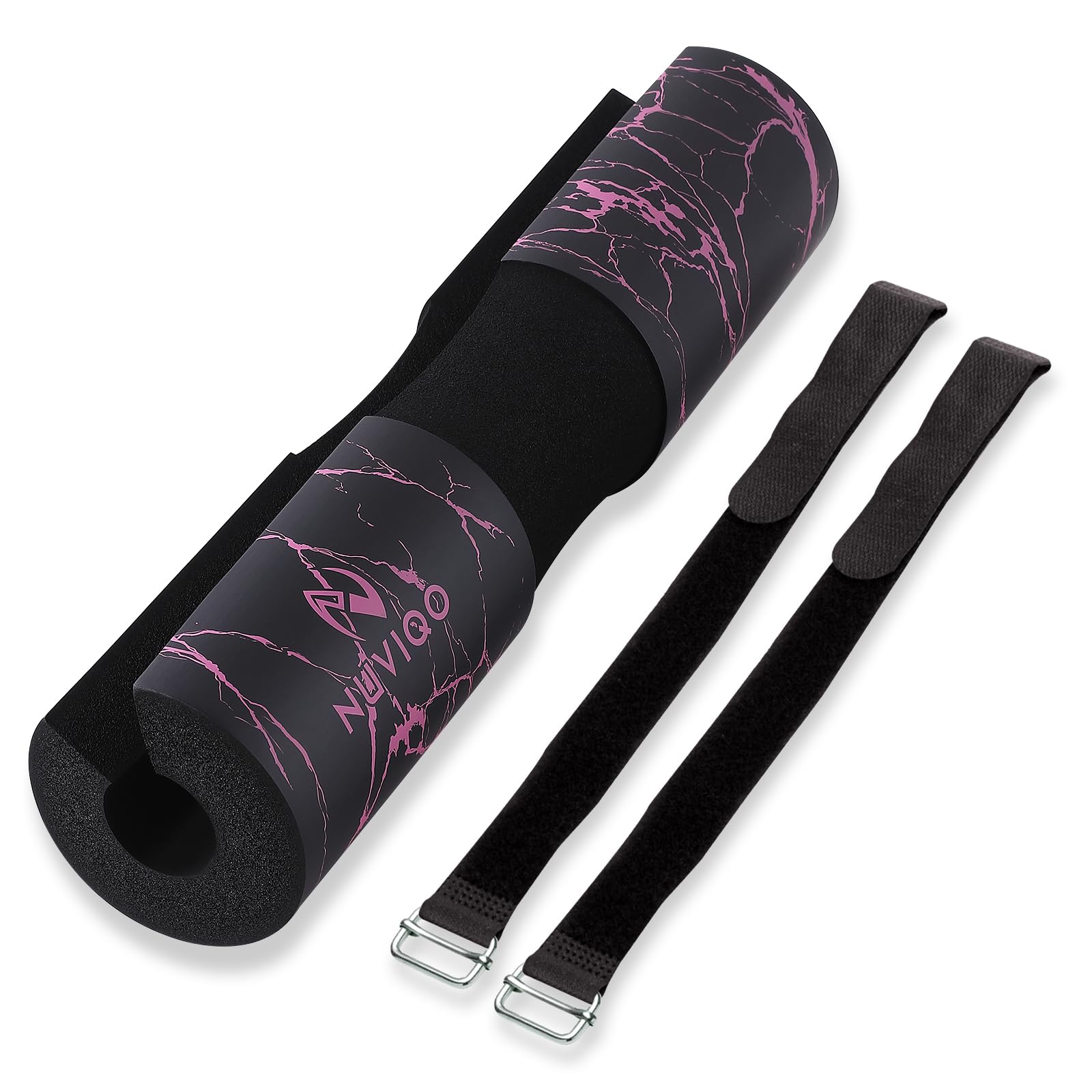 Barbell Pad Squat Pad for Lunges and Squats - Hip Thrust Pad for Standard and Olympic Bars - Provides Cushion to Neck and Shoulders While Training