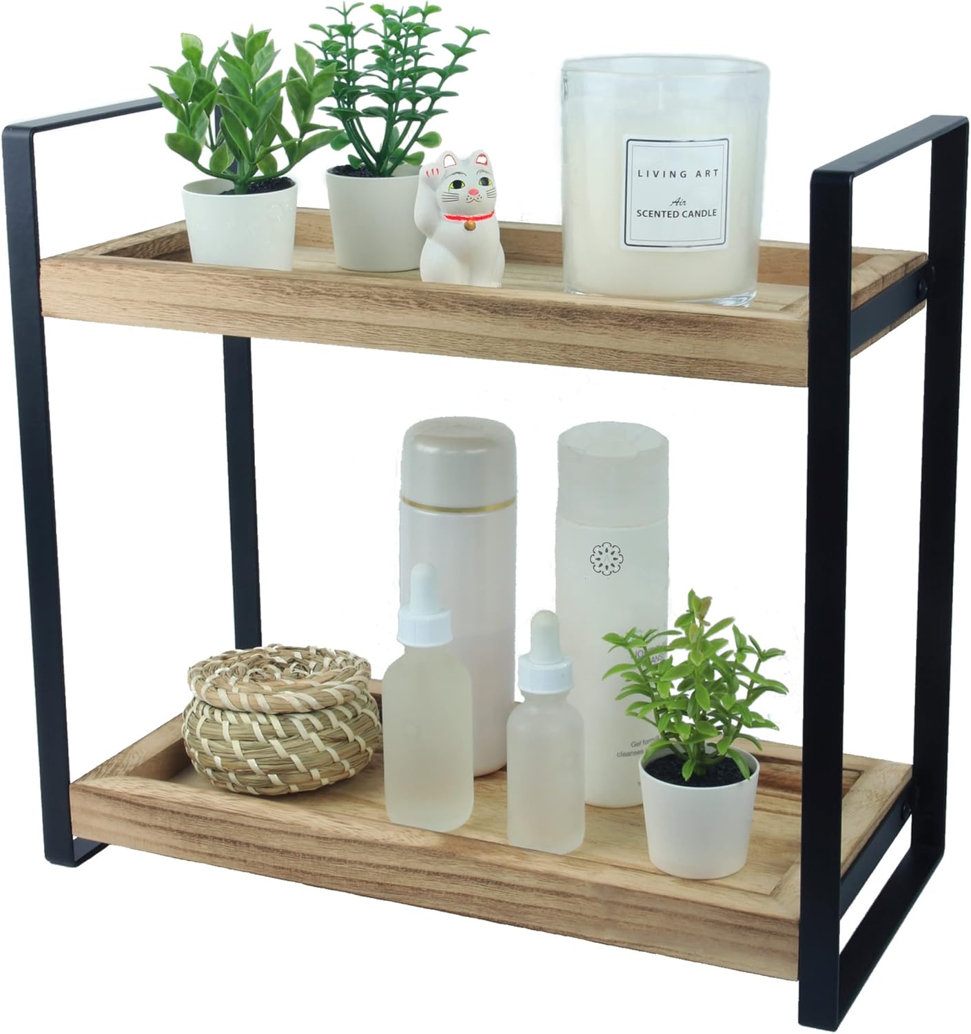 alma home Standregal Badezimmer Organizer - Badregal ohne Bohren aus ...
