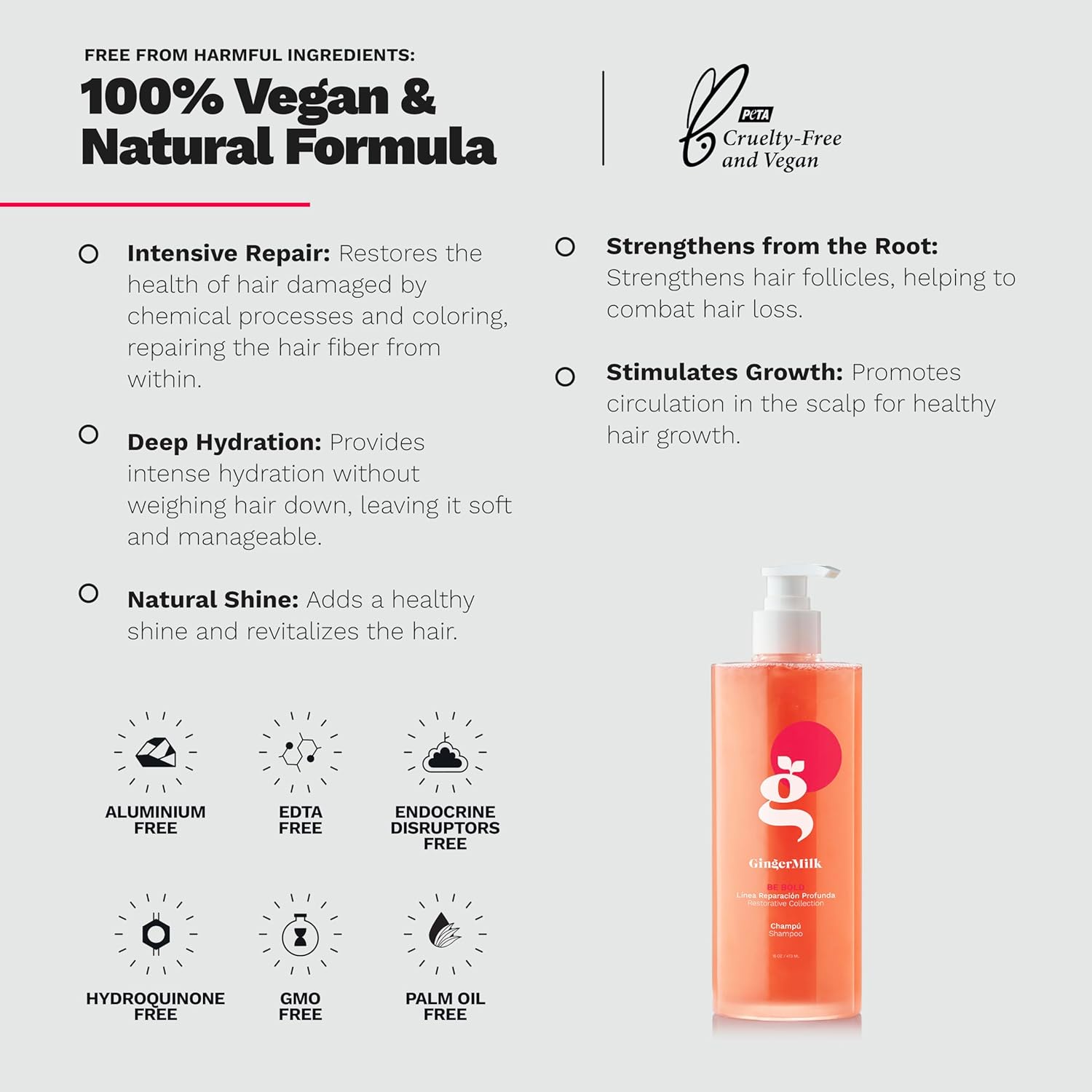 Hair Repair Bundle - Shampoo and hair mask Revitalizing Shampoo and Intensive Hair Repair Mask for Damaged Hair - Restores, Strengthens, and Nourishes Your Tresses for Vibrant Shine and Silkiness