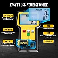 Vista 4 de YELLOW JACKET Báscula de refrigerante 110 libras HVAC Freon Scale Pantalla LCD Ultra-Grande Escala de carga electrónica de refrigerante de alta