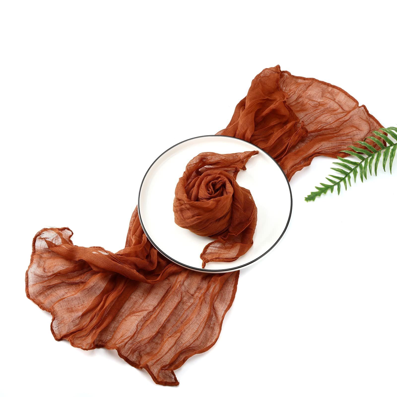 24 szt. serwetek do rustykalnej dekoracji, nadają się do prania, serwetki na stół, tkanina dekoracyjna w stylu boho, dekoracja stołu, serwetki na wesele, Boże Narodzenie, imprezę, przyjęcie