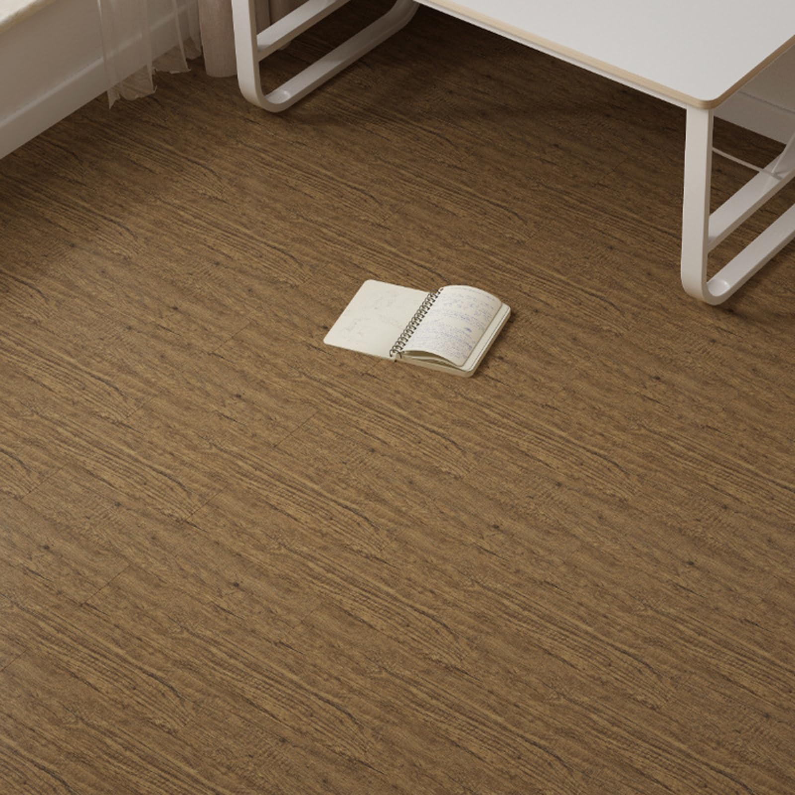 Samoprzylepne płytki podłogowe, Self Adhesive PVC Floor Tiles 40x15cm Wood Effect Pack of 20-100 Pcs(Style a,40 * 15cm*50 pcs)