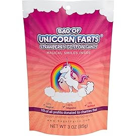 Bag of Unicorn Farts Strawberry Cotton Candy, 1 pack / 3 ounces