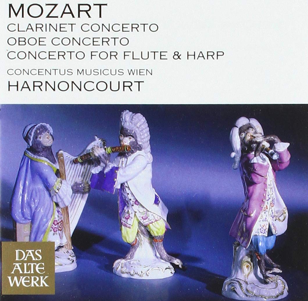 Mozart: Clarinet Cto-Oboe Cto [Audio CD] Nikolaus Harnoncourt