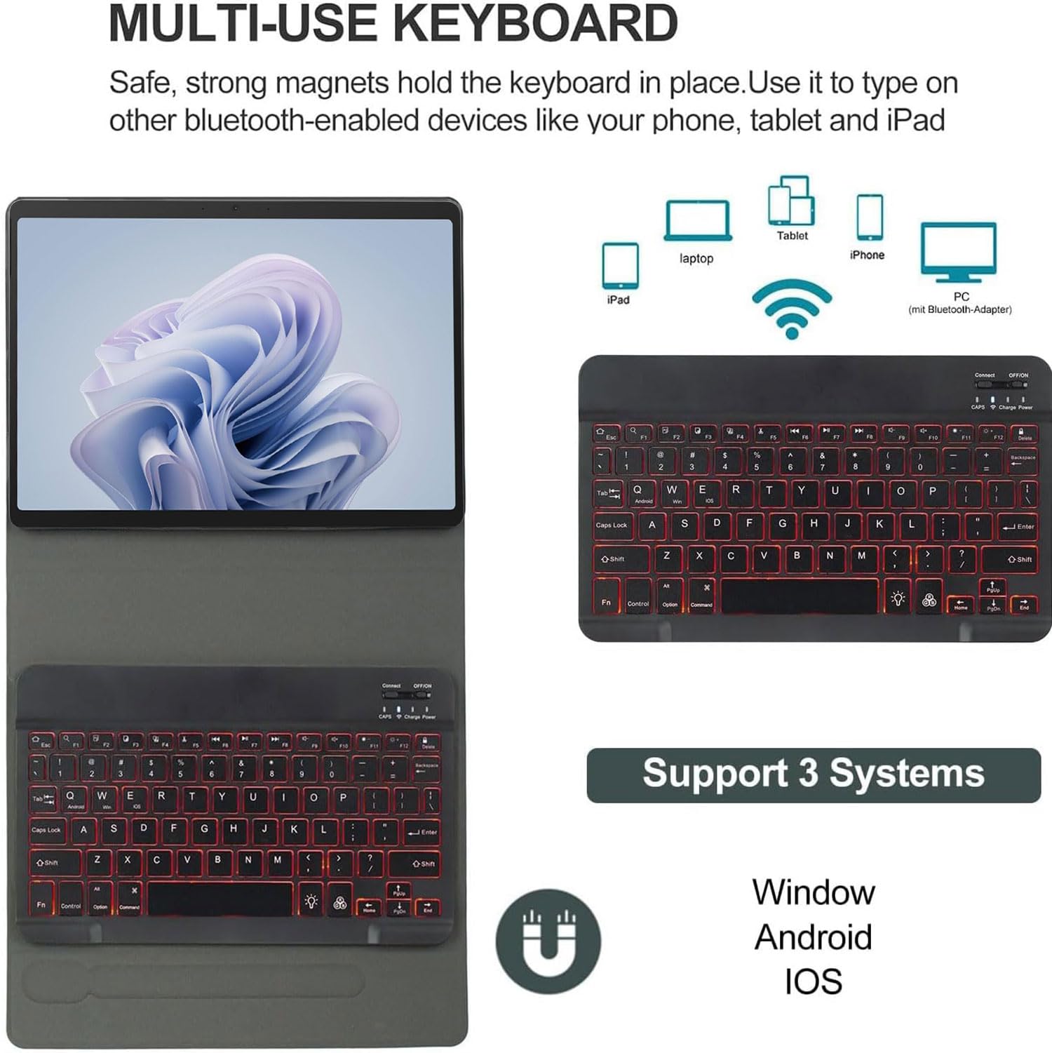 Amazon.co.jp: HEKUEUN for Microsoft Surface Pro 11 / Pro 10 / Pro