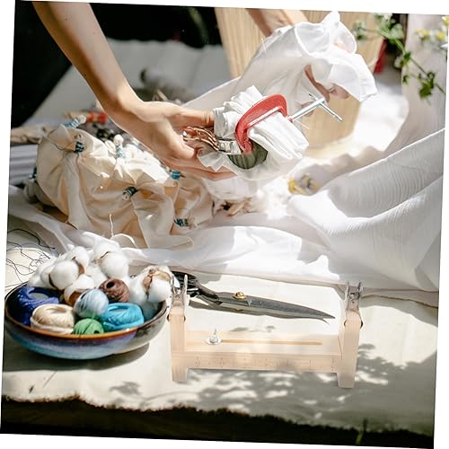 Miniatura 8 de FUNOMOCYA 1 juego de manualidades de tejer herramienta de fabricación de cuerda de tejer de madera para tejer pulsera pulsera herramienta tejida kit