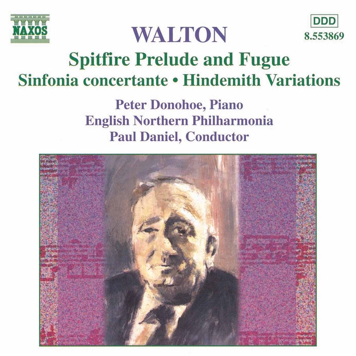 Walton: Spitfire Prelude & Fugue, Sinfonia Concertante, Hindemith Variations