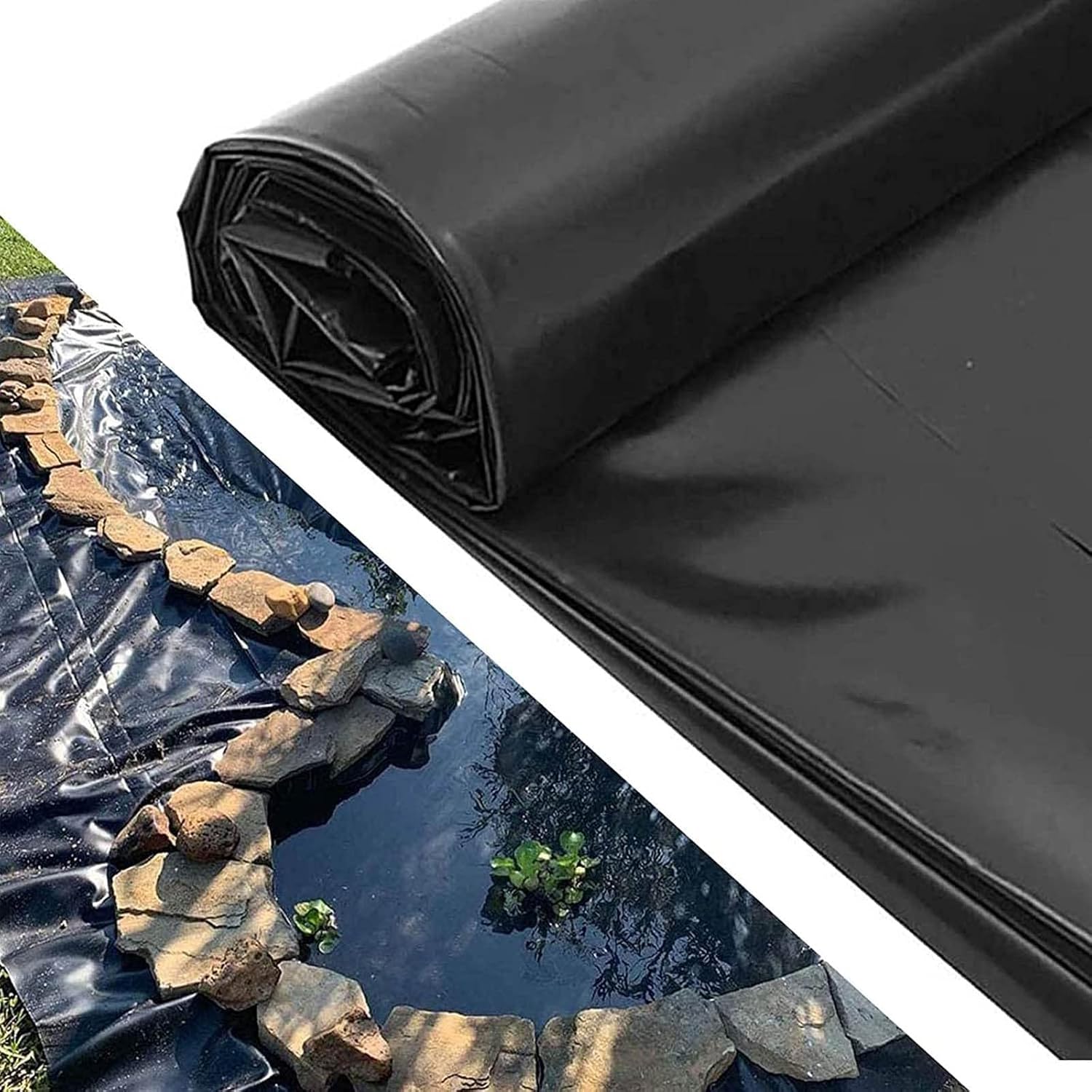 HDPE Pond Liners for Outdoor Ponds, 12mil Pond Skin Liner