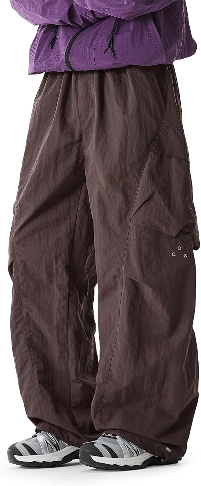 Men's Hiking Cargo Pants Baggy Water Resistant Lightweight Relaxed Fit Casual Pants Outdoor Hiking Climbing Fishing
