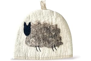 Glaciart One Wool Insulated Tea Cozy for Teapot - Dome Shaped Cozy...
