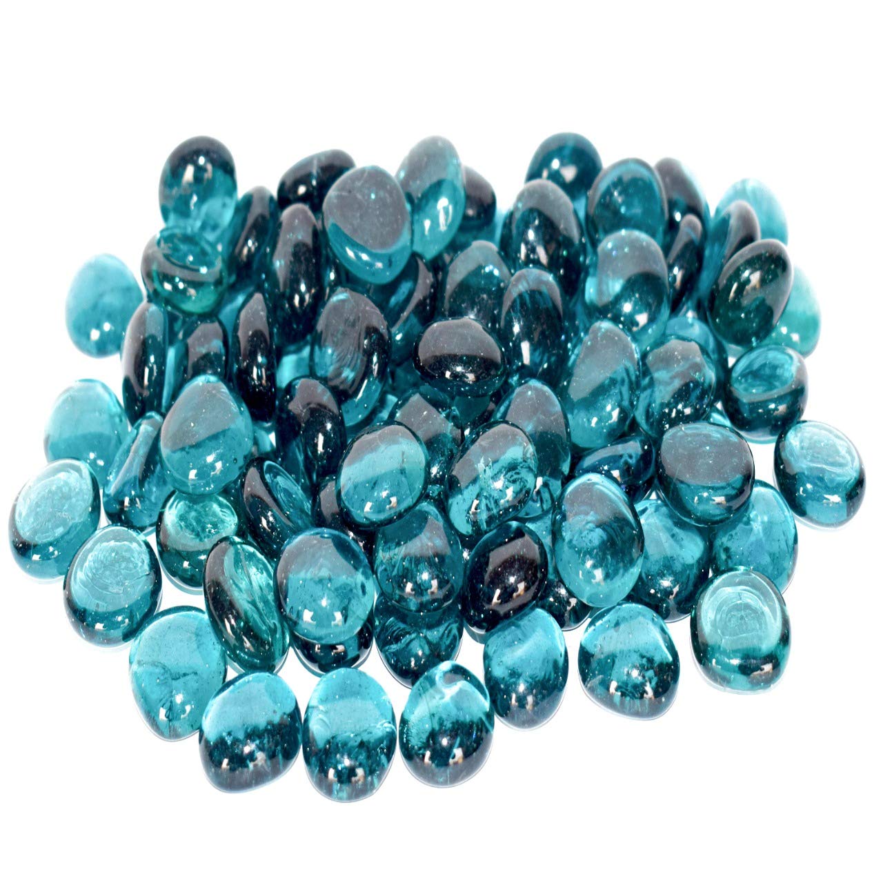 Power Stone Decorative Glossy Shiny Polished Round Glass Pebbles for Vase Filler Plant Pots Home Table Decor Aquarium Fish Tanks Outdoor Garden Decoration (Aqua Blue, 500 Grams) (B09GVLSS8P) Amazon Price History, Amazon Price Tracker