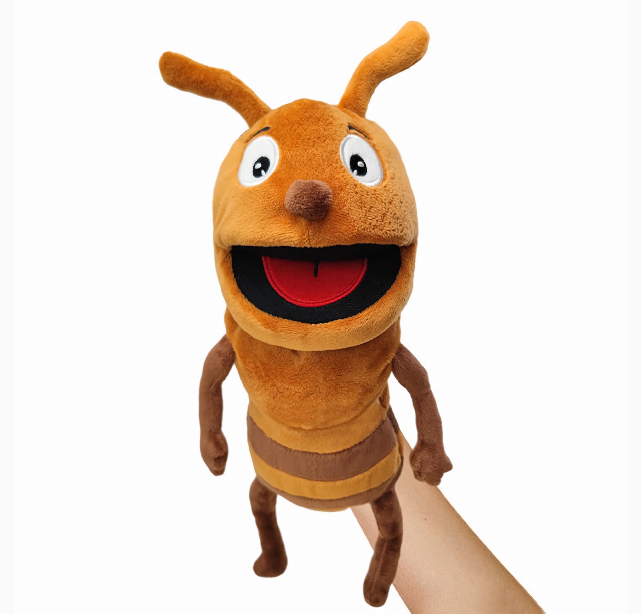 LOMTRATS Insects Hand Puppets for kids,Toddler Includes Bees, butterflies, dragonflies, etc with Movable Open Mouths, Perfect for Storytelling,Teaching,Preschool,Birthday Gifts