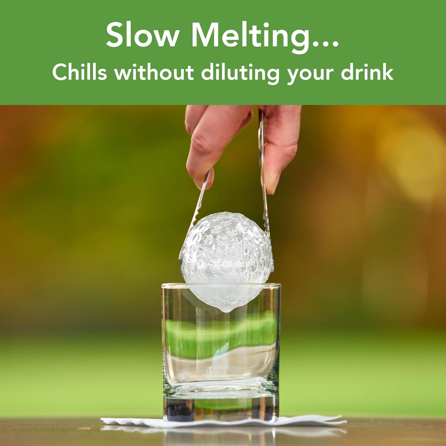 Golf Ball Ice Cube s Lar Craft Ice Sphere s for Whiskey