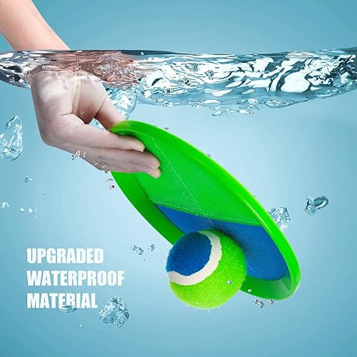 Miniatura 5 de PlayZap Juego de pelotas para lanzar y atrapar ABS ultra resistente, juegos familiares, regalos para niños y adolescentes, niños y niñas de 3-5, 5,