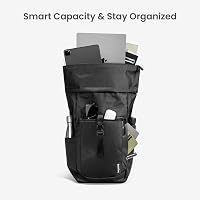 BootyBay Rolltop Laptop Hátizsák 25-30L Vízálló Utazási Munka Kollégium 3