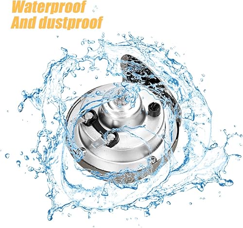 Miniatura 10 de Bocina de tren súper ruidosa de 300 DB 2 bocinas eléctricas de caracol de aire para automóvil 12 V kit de repuesto de bocinas de aire impermeables