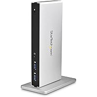 StarTech.com Docking station USB 3.0 a doppio monitor con adattatori da DVI a VGA e HDMI